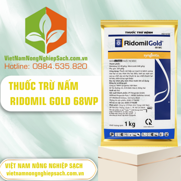 RIDOMIL GOLD 68WP​ – vietnamnongnghiepsach.com.vn 3