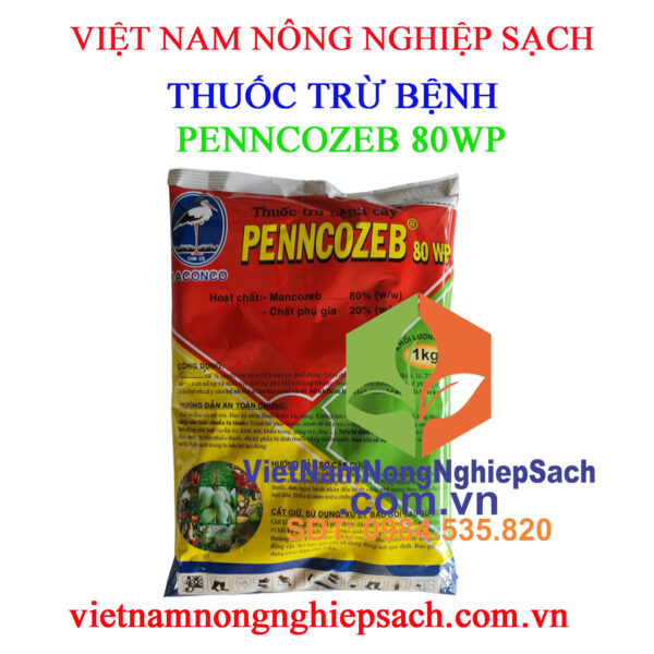 THUỐC TRỪ BỆNH PENNCOZEB 80WP