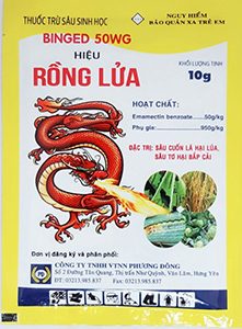 BINGED 50WG - THUỐC TRỪ SÂU SINH HỌC CHO CÂY TRỒNG