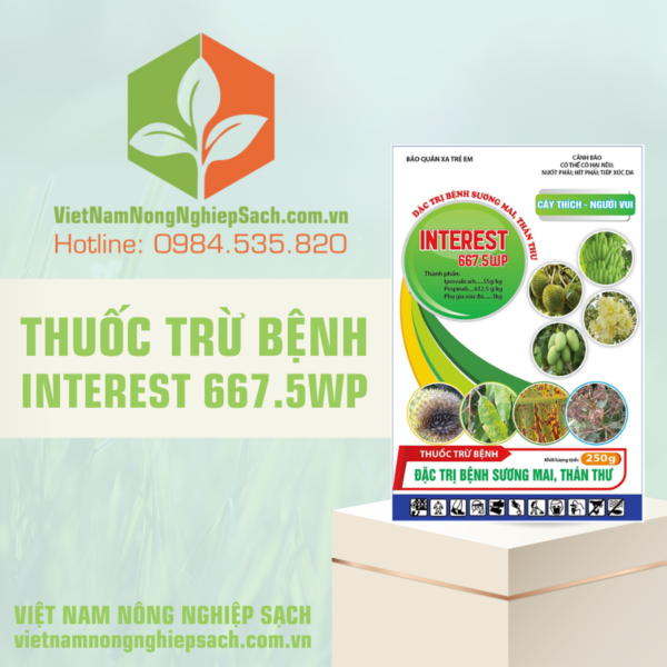 THUỐC TRỪ BỆNH INTEREST 667.5WP