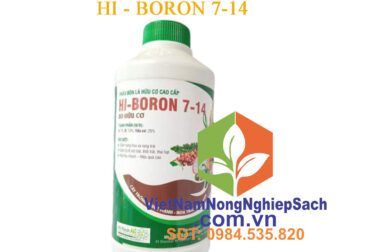 THÔNG TIN VỀ PHÂN BÓN LÁ HI BORON 7-14  CHAI 500ML – VIỆT NAM NÔNG NGHIỆP SẠCH