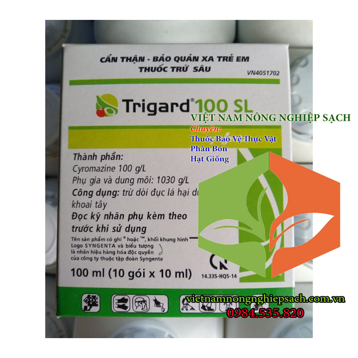 Trigard 100SL là một trong những sản phẩm chuyên dụng giúp bạn bảo vệ cây trồng của mình khỏi sự tấn công của sâu. Hãy xem hình ảnh liên quan để biết thêm về lợi ích của sản phẩm này và cách sử dụng nó.
