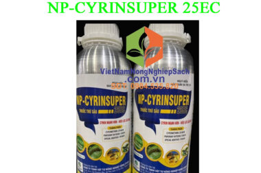 NP CYRINSUPER 25EC – THUỐC ĐẶC TRỊ BỌ XÍT GÂY HẠI CHO CÂY TRỒNG CHAI 1 LÍT – VIỆT NAM NÔNG NGHIỆP SẠCH