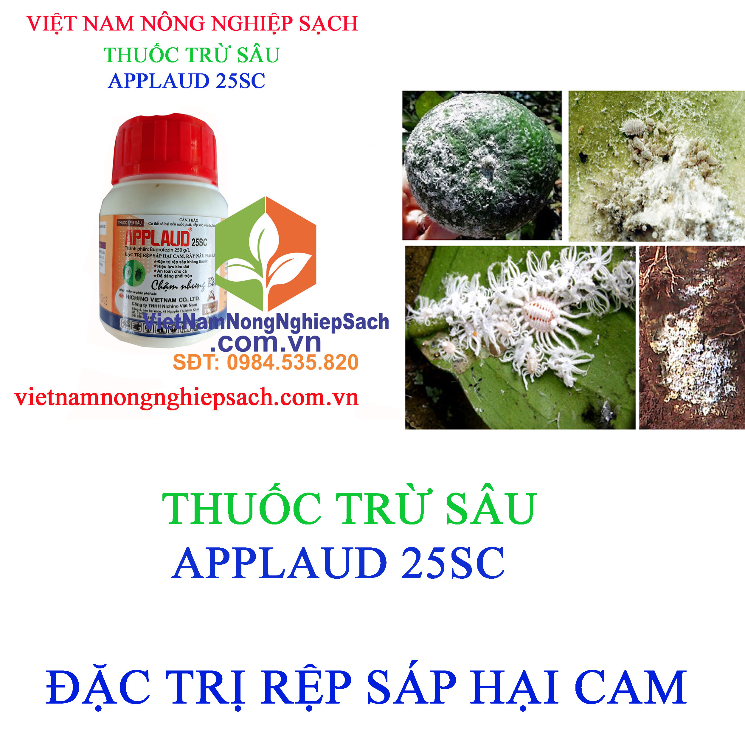 APPLAUD-25SC-RỆP-SÁP