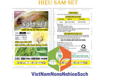 SẤM SÉT – THUỐC TRỪ SÂU, RẦY XANH ĐÃ KHÁNG THUỐC HIỆU LỰC KÉO DÀI GÓI 100GR – VIỆT NAM NÔNG NGHIỆP SẠCH