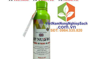 HP NUGRO 3 SỐ 10 – NHẬP KHẨU ANH QUỐC – GIÀU HUMIC FULVIC AMINO – PHÂN BÓN HỮU CƠ