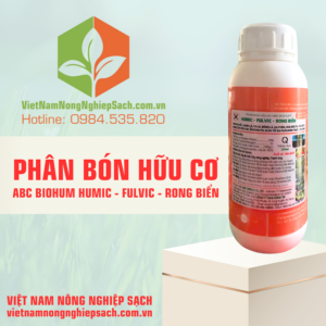 PHÂN BÓN HỮU CƠ ABC BIOHUM HUMIC - FULVIC - RONG BIỂN