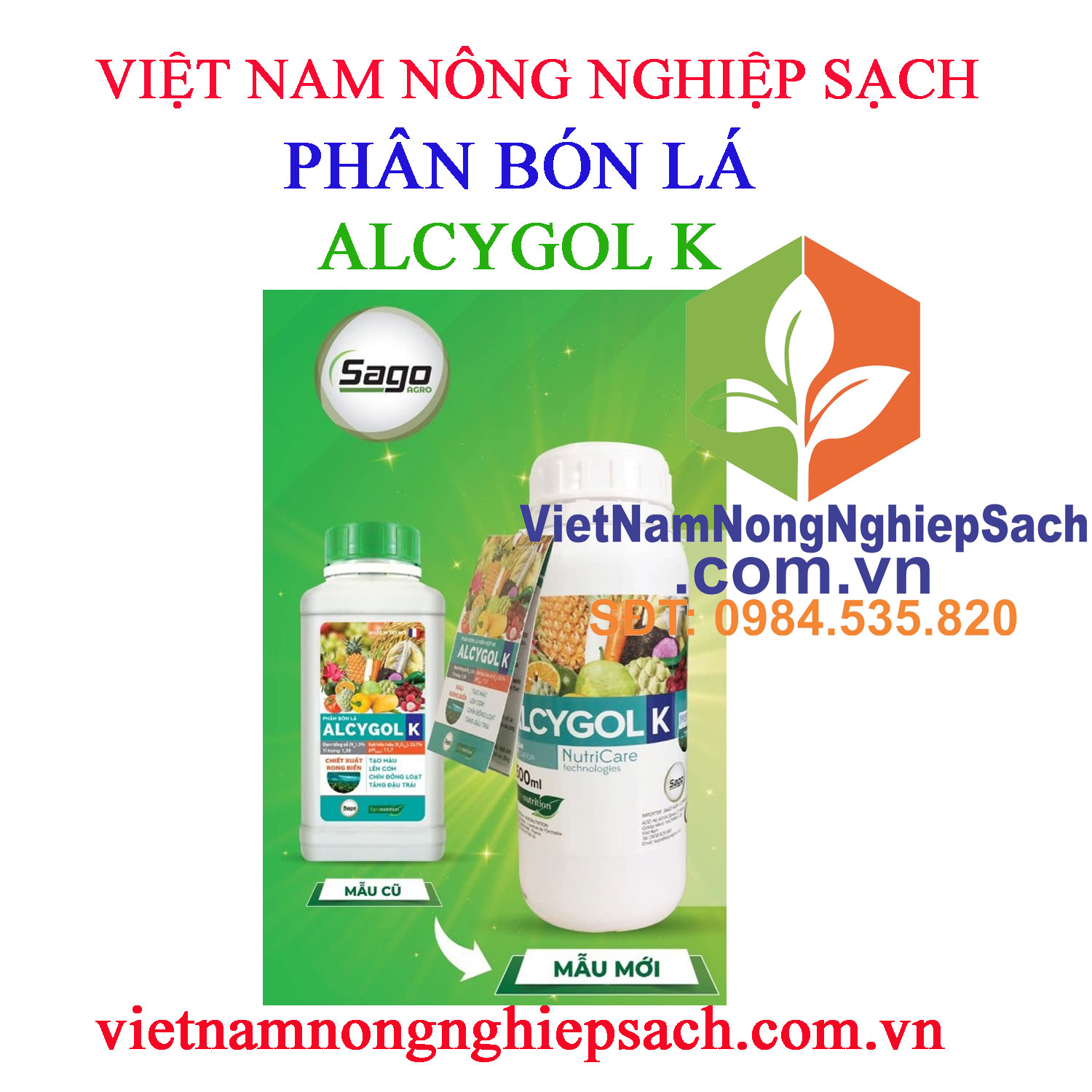 ALCYGOL-K-PHÂN-BÓN