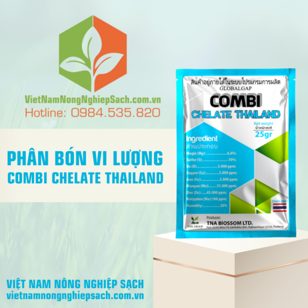 PHÂN BÓN VI LƯỢNG COMBI CHELATE THAILAND
