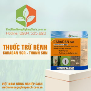 THUỐC TRỪ BỆNH CARADAN 5GR - THANH SƠN