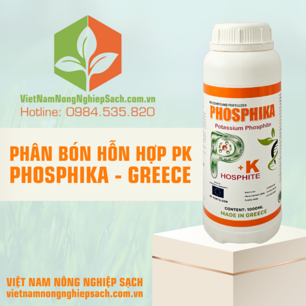 PHÂN BÓN HỖN HỢP PK PHOSPHIKA – GREECE