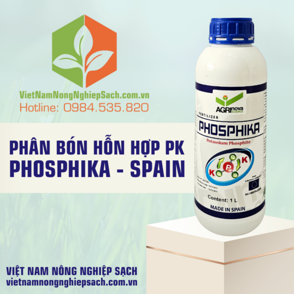 PHÂN BÓN HỖN HỢP PK PHOSPHIKA – SPAIN