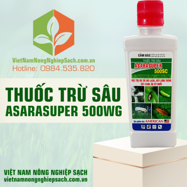 THUỐC TRỪ SÂU ASARASUPER 500WG