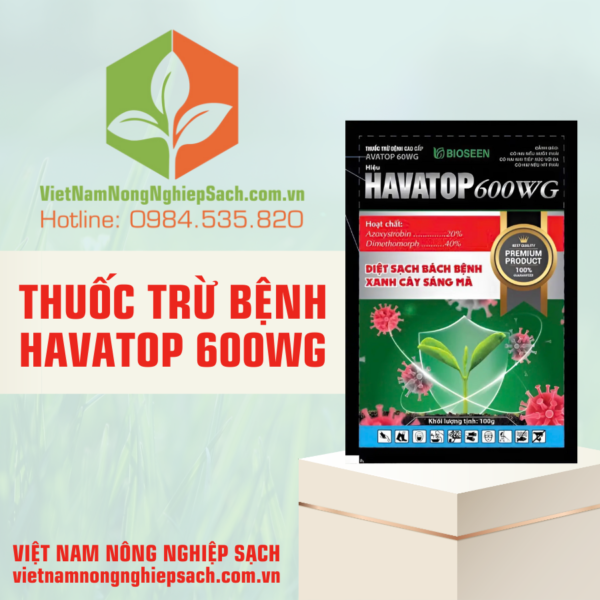 THUỐC TRỪ BỆNH HAVATOP 600WG