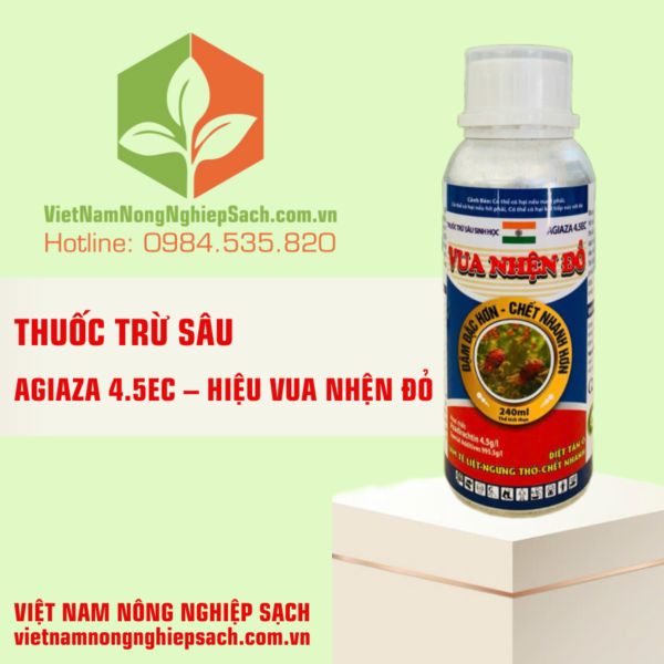 AGIAZA 4.5EC – HIỆU VUA NHỆN ĐỎ