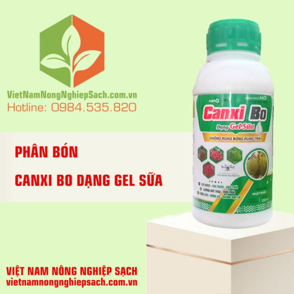 CANXI BO DẠNG GEL SỮA