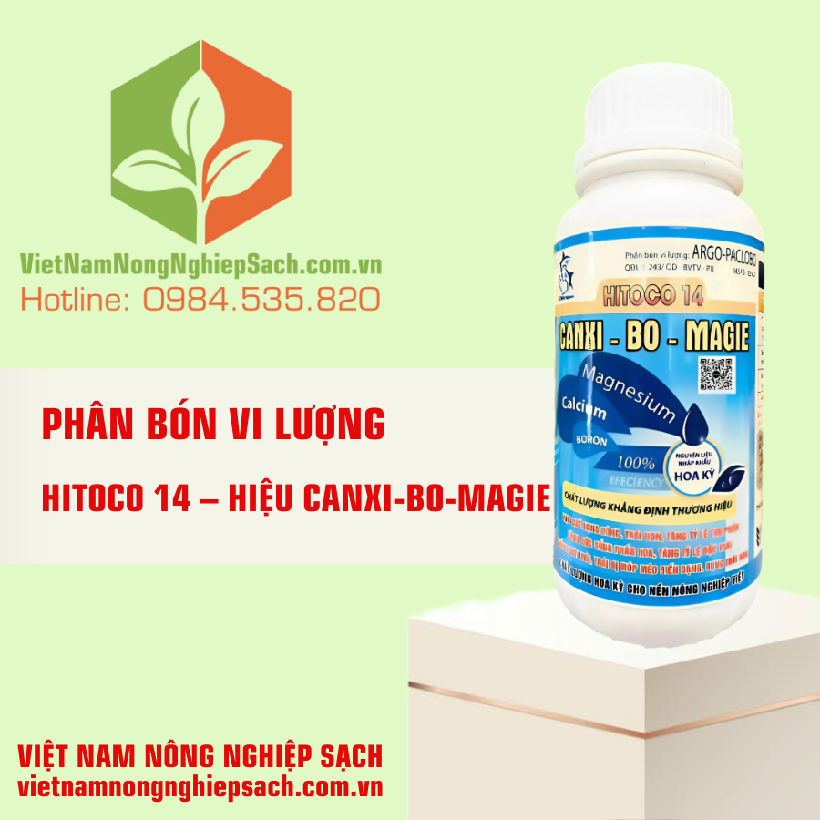 HITOCO 14 – HIỆU CANXI-BO-MAGIE