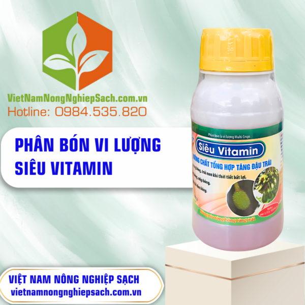 SIÊU VITAMIN – vietnamnongnghiepsach.com.vn 3