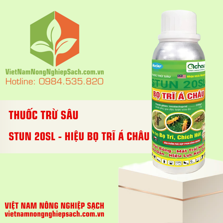 STUN 20SL - HIỆU BỌ TRĨ Á CHÂU