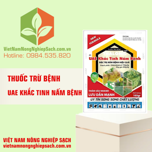 UAE KHẮC TINH NẤM BỆNH