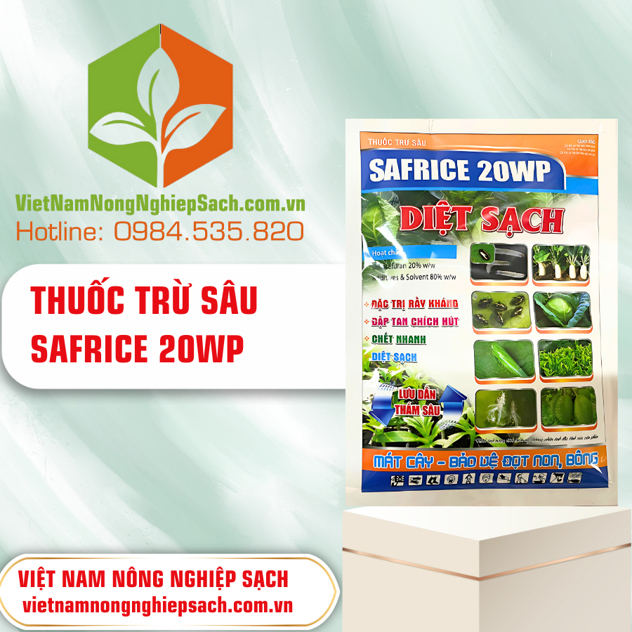 SAFRICE 20WP DIỆT SẠCH
