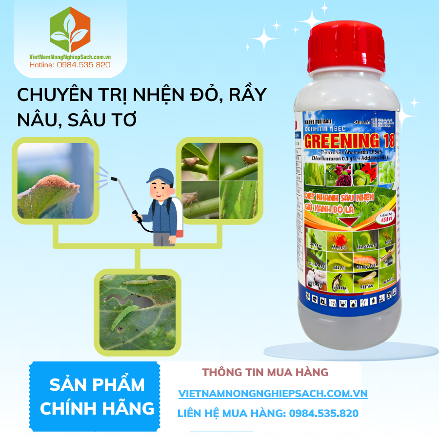 CONFITIN 18EC – HIỆU GREENING 18
