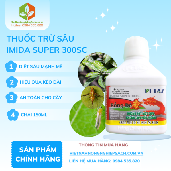 IMIDA SUPER 300SC – vietnamnongnghiepsach.com.vn