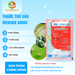 MEDINO 60WG - vietnamnongnghiepsach.com.vn